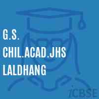 G.S. Chil.Acad.Jhs Laldhang School Logo