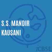 S.S. Mandir Kausani Primary School Logo