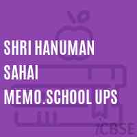Shri Hanuman Sahai Memo.School Ups Logo