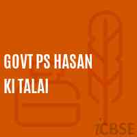 Govt Ps Hasan Ki Talai Primary School Logo