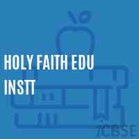 Holy Faith Edu Instt Secondary School Logo