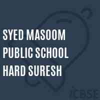 Syed Masoom Public School Hard Suresh Logo