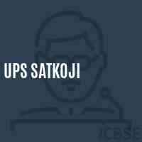 Ups Satkoji Middle School Logo