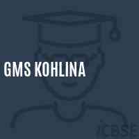 Gms Kohlina Middle School Logo