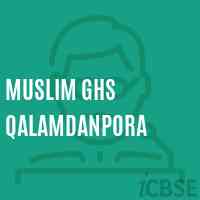Muslim Ghs Qalamdanpora Secondary School Logo