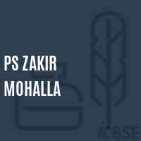 Ps Zakir Mohalla Primary School Logo