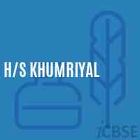H/s Khumriyal Secondary School Logo