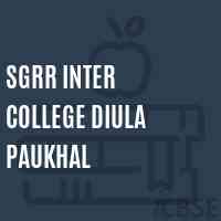 Sgrr Inter College Diula Paukhal High School Logo