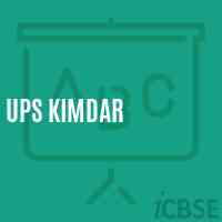 Ups Kimdar School Logo