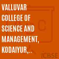 Valluvar College of Science and Management, Kodaiyur, Aravakurichi Taluk, Karur - 639 003 Logo