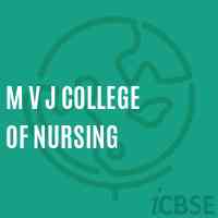 M V J College of Nursing Logo