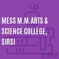 MESs M.M.Arts & Science College, Sirsi Logo