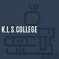K.L.S.College Logo