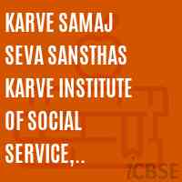 Karve Samaj Seva Sansthas Karve Institute of Social Service, Karvenagar, Pune 411052 Logo