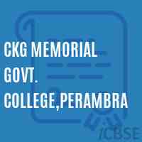 Ckg Memorial Govt. College,Perambra Logo