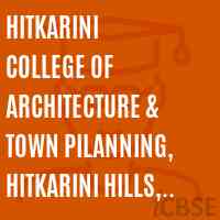 Hitkarini College of Architecture & Town Pilanning, Hitkarini Hills, Dumna Road, Jabalpur-482005 Logo