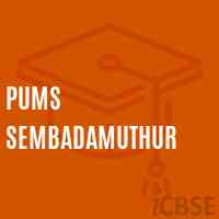 Pums Sembadamuthur Middle School Logo