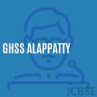 Ghss Alappatty High School Logo