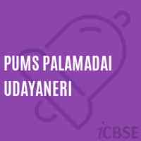 Pums Palamadai Udayaneri Middle School Logo