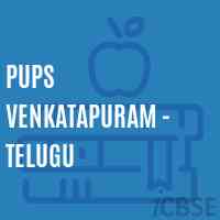 Pups Venkatapuram - Telugu Primary School Logo