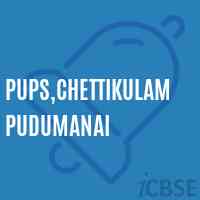 Pups,Chettikulam Pudumanai Primary School Logo