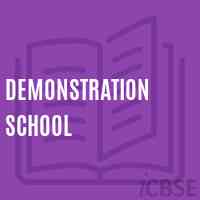 Demonstration School Logo