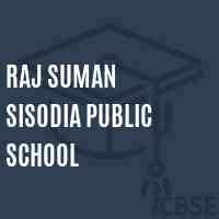 Raj Suman Sisodia Public School Logo