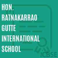 Hon. Ratnakarrao Gutte International School Logo