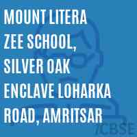 MOUNT LITERA ZEE SCHOOL, Silver Oak Enclave Loharka Road, AMRITSAR Logo