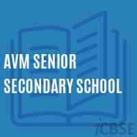 Avm Senior Secondary School Logo