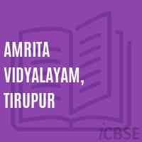Amrita Vidyalayam, Tirupur School Logo