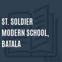 St. Soldier Modern School, Batala Logo