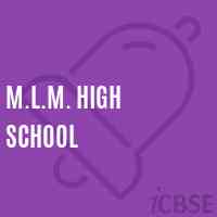 M.L.M. High School Logo