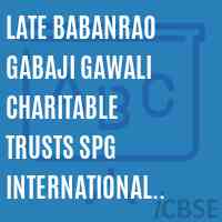 Late Babanrao Gabaji Gawali Charitable Trusts Spg International Public School Logo