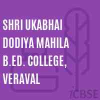 Shri Ukabhai Dodiya Mahila B.Ed. College, Veraval Logo