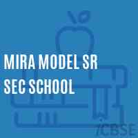 Mira Model Sr Sec School Logo