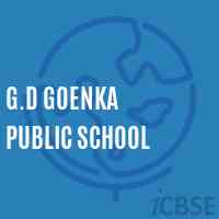 G.D Goenka Public School Logo