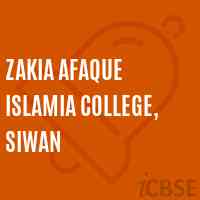 Zakia Afaque Islamia College, Siwan Logo