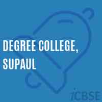 Degree College, Supaul Logo