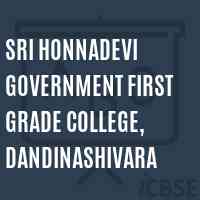 Sri Honnadevi Government First Grade College, Dandinashivara Logo