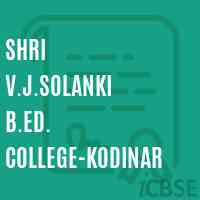 Shri V.J.Solanki B.Ed. College-Kodinar Logo