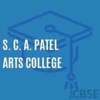 S. C. A. Patel Arts College Logo