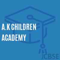 A.K Children Academy School Logo