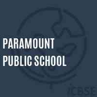 Paramount Public School Logo