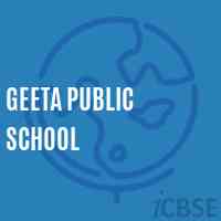 Geeta Public School Logo