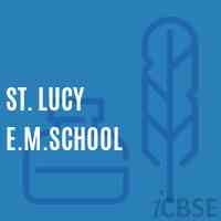 St. Lucy E.M.School Logo
