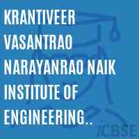 Krantiveer Vasantrao Narayanrao Naik Institute of Engineering Education and Reserch Logo