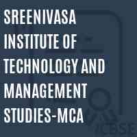 Sreenivasa Institute of Technology and Management Studies-Mca Logo