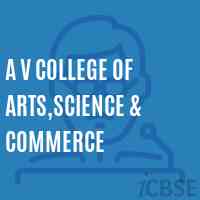 A V College of Arts,Science & Commerce Logo
