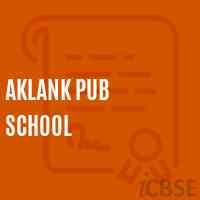 Aklank Pub School Logo